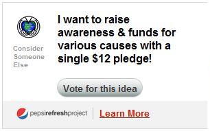 Please Support me and Vote for my idea in The Pepsi Refresh Project!